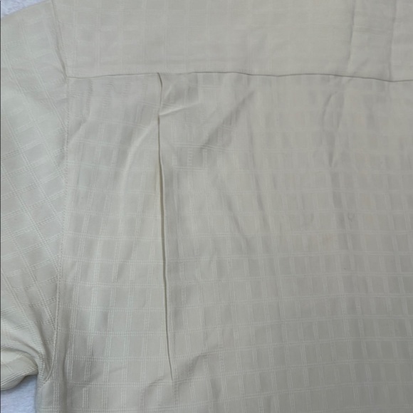 NWT 100% Silk Tommy Bahama Afortunado Camp Cream Casual Button Down Shirt - Picture 15 of 15